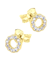 Round Shaped Silver Stud Earring STS-7099